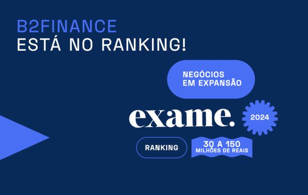 Imagem com o logo do ranking Exame Negócios em Expansão 2024