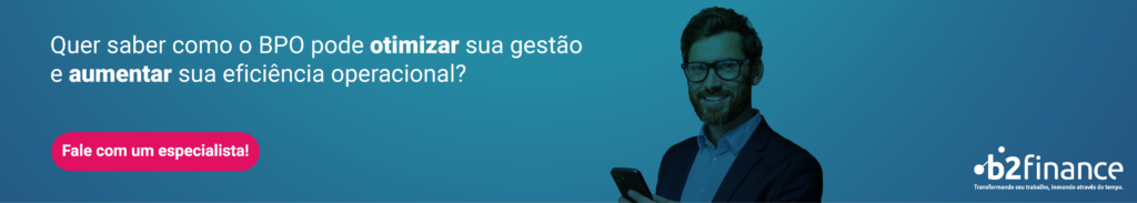 Imagem de um call to action sobre os serviços de BPO da b2finance.