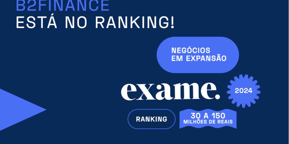 Imagem com o logo do ranking Exame Negócios em Expansão 2024